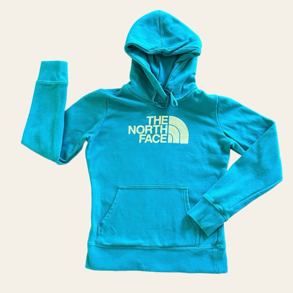 ❣️SALE❣️The North Face Women Fleece Hoodie Jacket Coat Green Size XS